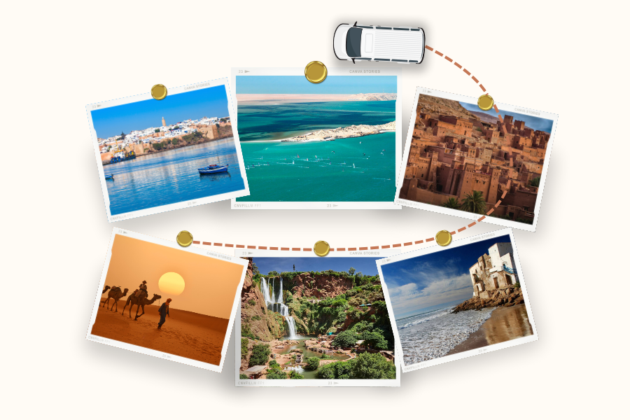 Nos expériences en Van : grande variété de destinations